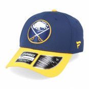 Fanatics - NHL Blå flexfit Keps - Buffalo Sabres Draft Structured Stretch Blue/Yellow Flexfit @ Hatstore