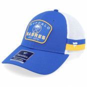 Fanatics - NHL Blå trucker Keps - Buffalo Sabres Royal/Gold Trucker @ Hatstore