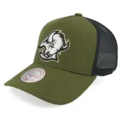 Mitchell&Ness - NHL Grön trucker Keps - Hatstore Exclusive x Buffalo Sabres Winterized True Forestgreen/Black Trucker @ Hatstore