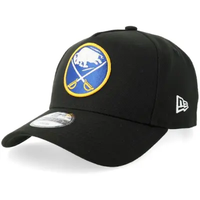 New Era - NHL Svart adjustable Keps - Kids Hatstore Exclusive x Buffalo Sabres 9FORTY Black A-frame Adjustable @ Hatstore