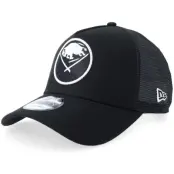 New Era - NHL Svart trucker Keps - Buffalo Sabres 9FORTY Black/White A-Frame Trucker @ Hatstore