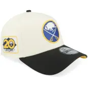 New Era - NHL Vit adjustable Keps - Hatstore Exclusive x Buffalo Sabres 9FORTY Chome/Black A-Frame Adjustable @ Hatstore