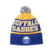 Outerstuff - NHL Blå pom Beanie - Kids Buffalo Sabres NHL Beanie Blue Pom @ Hatstore