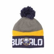 Reebok - NHL Svart pom Beanie - Buffalo Sabres Team Pom Knit @ Hatstore