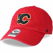 47 Brand - NHL Röd adjustable Keps - Calgary Flames Clean up Red Adjustable @ Hatstore