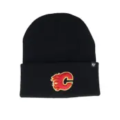 47 Brand - NHL Svart cuff Beanie - Calgary Flames Haymaker Black Cuff @ Hatstore