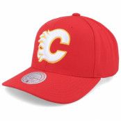 Mitchell&Ness - NHL Röd adjustable Keps - Calgary Flames Team Ground 2.0 Pro Red Adjustable @ Hatstore