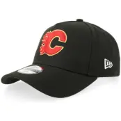 New Era - NHL Svart adjustable Keps - Kids Hatstore Exclusive x Calgary Flames 9FORTY Black A-frame Adjustable @ Hatstore