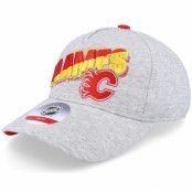 Outerstuff - NHL Grå flexfit Keps - Kids Calgary Flames Overload Heather Procurve @ Hatstore