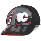 Reebok - NHL Svart adjustable Keps - Calgary Flames Cool N Dry Adjustable @ Hatstore