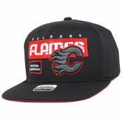 Reebok - NHL Svart snapback Keps - Calgary Flames Cool N Dry Snapback @ Hatstore