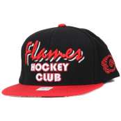 Keps Script Calgary Flames Snapback - Reebok - Svart Snapback