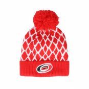 Adidas - NHL Röd pom Beanie - Carolina Hurricanes Culture Cuffed Knit Red Pom @ Hatstore