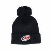 Adidas - NHL Svart pom Beanie - Carolina Hurricanes NHL Cuffed Beanie Black Pom @ Hatstore