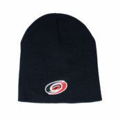 American Needle - NHL Svart traditionalbeanie Beanie - Carolina Hurricanes Cuffless Knit Black Beanie @ Hatstore