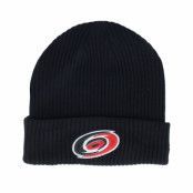 Fanatics - NHL Svart cuff Beanie - Carolina Hurricanes Core Beanie Black Cuff @ Hatstore