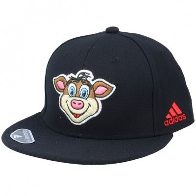 Adidas - NHL Svart snapback Keps - Carolina Hurricanes Mascot Flat Brim Black Snapback @ Hatstore