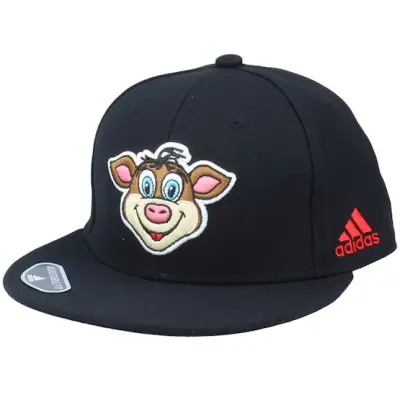 Adidas - NHL Svart snapback Keps - Carolina Hurricanes Mascot Flat Brim Black Snapback @ Hatstore