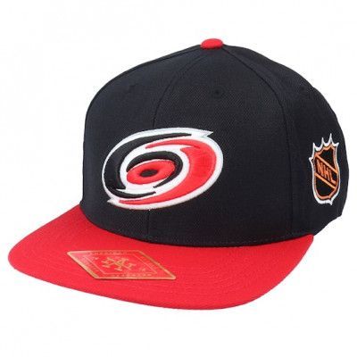 American Needle - NHL Svart snapback Keps - Carolina Hurricanes Blockhead Black/Red Snapback @ Hatstore