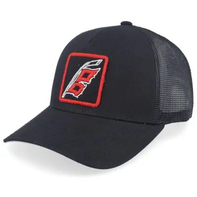 American Needle - NHL Svart trucker Keps - Carolina Hurricanes Valin Black Trucker @ Hatstore