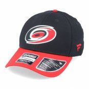 Fanatics - NHL Svart flexfit Keps - Carolina Hurricanes Draft Structured Stretch Black/Red Flexfit @ Hatstore