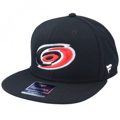 Fanatics - NHL Svart snapback Keps - Carolina Hurricanes Primary Logo Core Snapback Black Snapback @ Hatstore