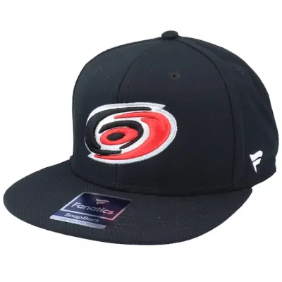 Fanatics - NHL Svart snapback Keps - Carolina Hurricanes Primary Logo Core Snapback Black Snapback @ Hatstore