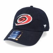 Fanatics - NHL Svart unconstructed Keps - Carolina Hurricanes Primary Logo Core Black Dad Cap @ Hatstore