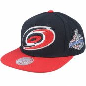 Mitchell&Ness - NHL Svart snapback Keps - Carolina Hurricanes 2 Tone Side Patch Black/Red Snapback @ Hatstore