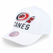 Mitchell&Ness - NHL Vit adjustable Keps - Carolina Hurricanes All In Pro White Adjustable @ Hatstore