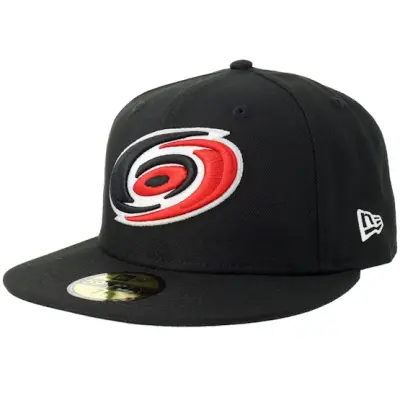New Era - NHL Svart fitted Keps - Carolina Hurricanes 59FIFTY Black Fitted @ Hatstore