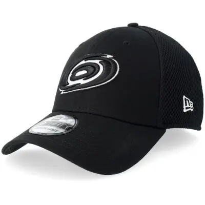 New Era - NHL Svart flexfit Keps - Carolina Hurricanes 39THIRTY Eg Neo Black/White Mesh Flexfit @ Hatstore