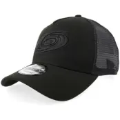 New Era - NHL Svart trucker Keps - Hatstore Exclusive x Carolina Hurricanes 9FORTY Black A-frame Trucker @ Hatstore