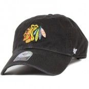 47 Brand - Chicago Blackhawks Clean Up Adjustable Black