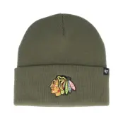 47 Brand - NHL Grön cuff Beanie - Chicago Blackhawks Haymaker Knit Sandalwood Cuff @ Hatstore