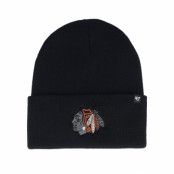 47 Brand - NHL Svart cuff Beanie - Chicago Blackhawks Haymaker 47 Beanie Black Cuff @ Hatstore