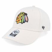 47 Brand - NHL Beige adjustable Keps - Chicago Blackhawks Mvp Bone Adjustable @ Hatstore