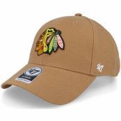 47 Brand - NHL Beige adjustable Keps - Chicago Blackhawks NHL MVP Camel Adjustable @ Hatstore