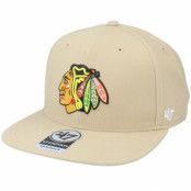 47 Brand - NHL Beige snapback Keps - Hatstore Exclusive x Chicago Blackhawks Sand Style Snapback -'47 @ Hatstore