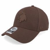 47 Brand - NHL Brun adjustable Keps - Chicago Blackhawks Mvp Brown Adjustable @ Hatstore