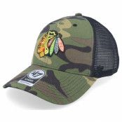 47 Brand - NHL Camo trucker Keps - Chicago Blackhawks 47 Mvp Camo/Black Trucker @ Hatstore