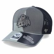 47 Brand - NHL Camo trucker Keps - Chicago Blackhawks Mvp DP Countershade Sandalwood Camo/Black Trucker @ Hatstore