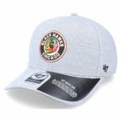 47 Brand - NHL Grå adjustable Keps - Chicago Blackhawks Heather Mvp Dp Charcoal Adjustable @ Hatstore