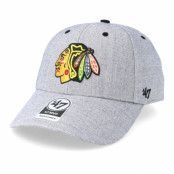 47 Brand - NHL Grå adjustable Keps - Chicago Blackhawks Storm Cloud 47 MVP Wool Charcoal Adjustable @ Hatstore