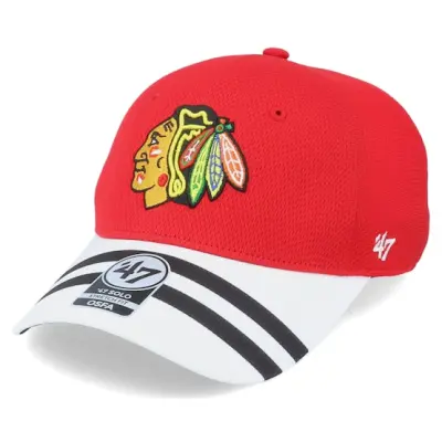 47 Brand - NHL Röd flexfit Keps - Chicago Blackhawks Jersey Solo Red Flexfit @ Hatstore