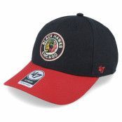 47 Brand - NHL Svart adjustable Keps - Chicago Blackhawks Mvp Two Tone Vintage Black/Red Adjustable @ Hatstore