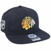 47 Brand - NHL Svart snapback Keps - Hatstore Exclusive x Chicago Blackhawks Captain NHL Classic Snapback @ Hatstore