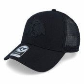 47 Brand - NHL Svart trucker Keps - Chicago Blackhawks NHL Branson'47 Mvp Black Trucker @ Hatstore