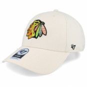 47 Brand - NHL Vit adjustable Keps - Chicago Blackhawks NHL'47 Mvp Natural Adjustable @ Hatstore