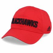 Adidas - NHL Röd unconstructed Keps - Chicago Blackhawks Coach Red/Black Adjustable @ Hatstore